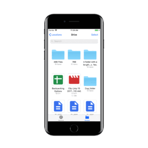 drive_iphone guardar fotos do drive no iphone
