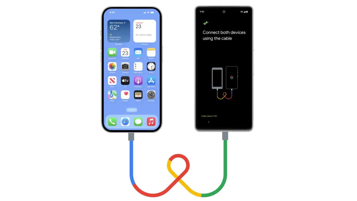 Apple Facilitará Transição de iPhone para Android 5 Transição de iPhone para Android