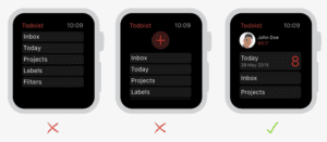 8 Aplicações Úteis Para Apple Watch 13 todoist apple watch