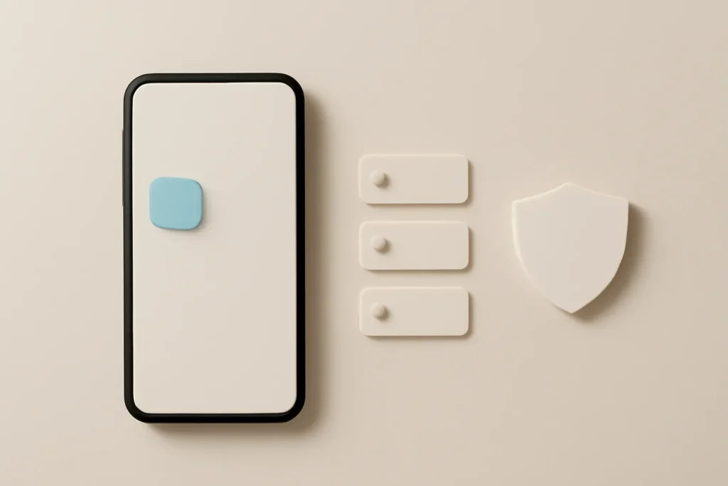 Como fixar aplicações no Android para limitar o acesso ao telemóvel 4 Imagem conceptual sobre fixar aplicações no Android como medida prática de privacidade ao emprestar o telemóvel.