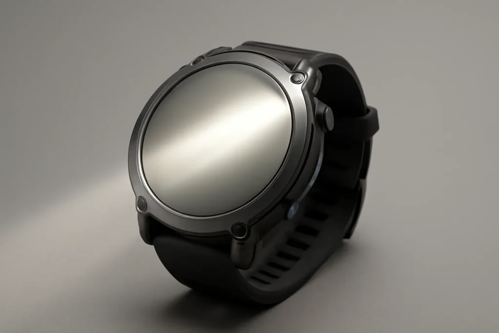 análise Apple Watch Ultra 2: ecrã mais brilhante e chip S9 2 Imagem simbólica de smartwatch robusto com ecrã muito brilhante ao sol (análise Apple Watch Ultra 2).