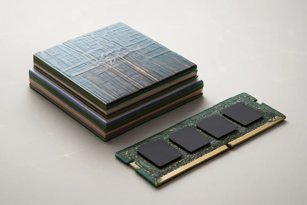 lançamentos Apple 2026: iPhone dobrável, M5 e Siri com LLM 3 Ilustração abstrata de chip e módulos para explicar os saltos técnicos dos lançamentos Apple 2026.