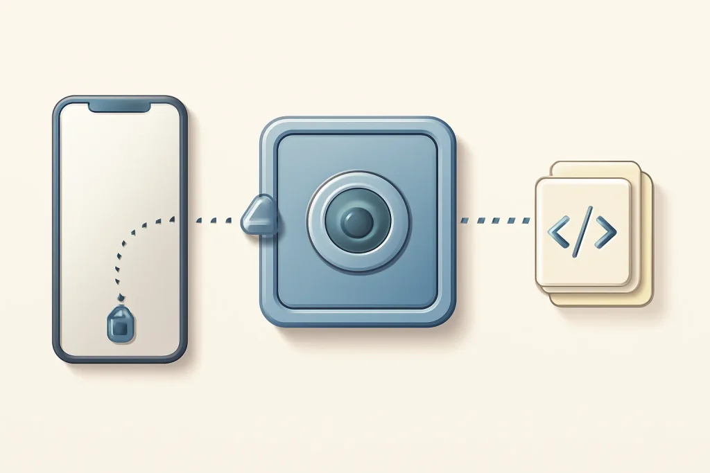 Como fazer backup mensagens Android com Google One e cópia local segura 3 Esquema técnico de fazer backup mensagens Android: sincronização, ficheiro local e segurança.