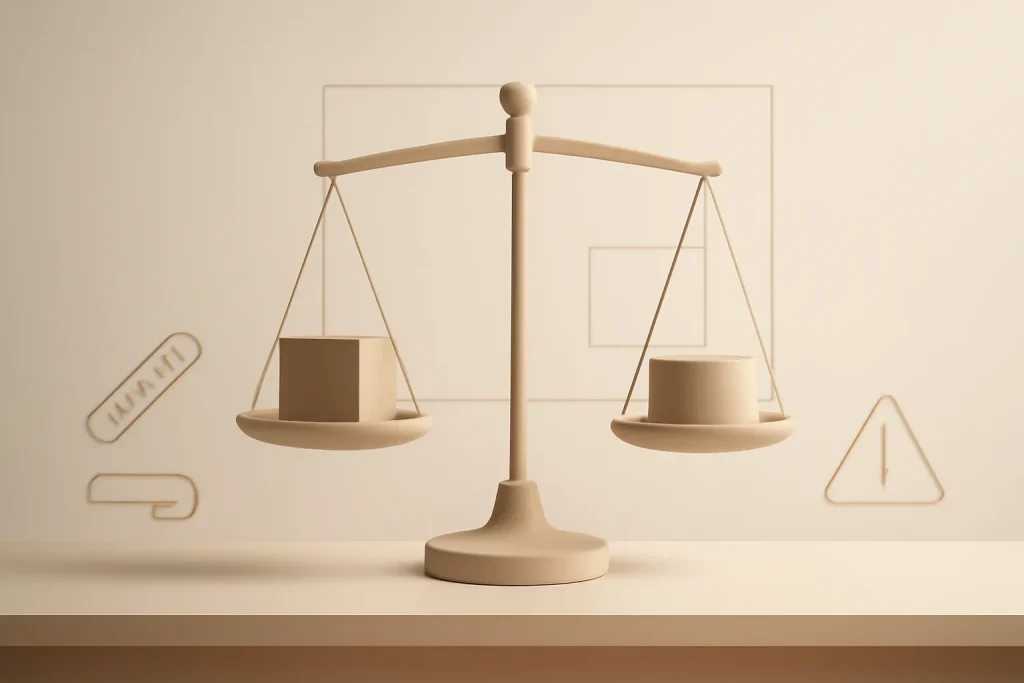 Hisense CanvasTV alternativa Samsung Frame TV: instalação simples e Art Mode convincente 4 Metáfora visual de decisão e checklist para Hisense CanvasTV alternativa Samsung Frame TV.