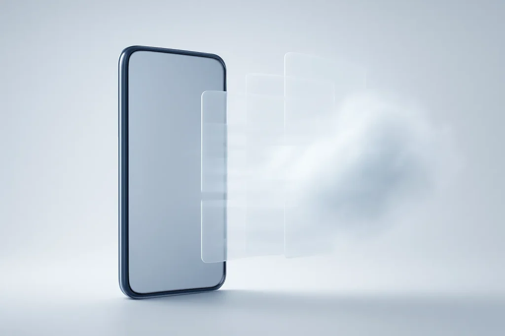 Como limpar cache iPhone iOS 26: Safari e gestão de apps pesadas 2 Ilustração simbólica de limpar cache iPhone iOS 26 para libertar espaço e melhorar fluidez.