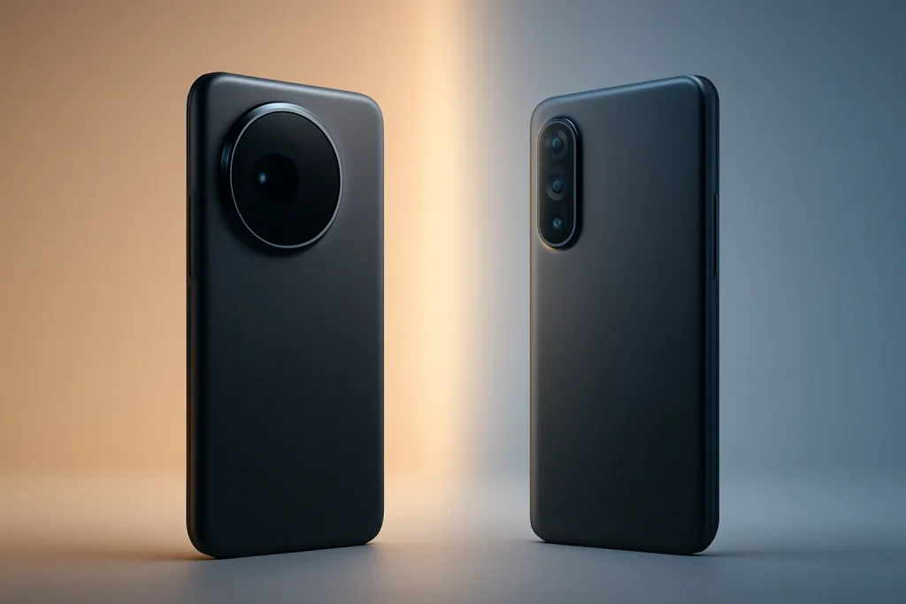 Xiaomi 17 Ultra vs vivo X300 Pro: hardware vs software na fotografia 2 Comparação simbólica Xiaomi 17 Ultra vs vivo X300 Pro entre hardware e software na fotografia.