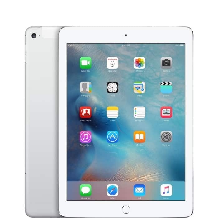 Apple iPad Air 2 16GB WiFi + Cellular / Argenté / Grade B