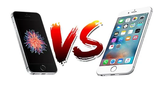 iphone 6 vs iphone SE