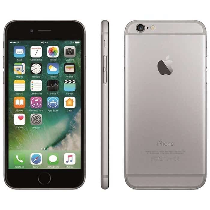 Apple iPhone 6 32GB Cinzento recondicionado Grade BC