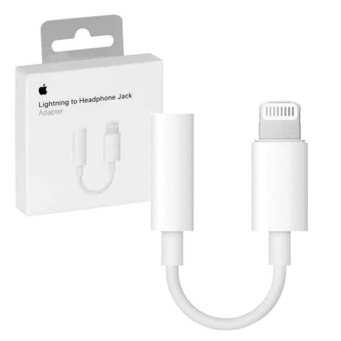 Adaptador Apple Lightning 3.5mm