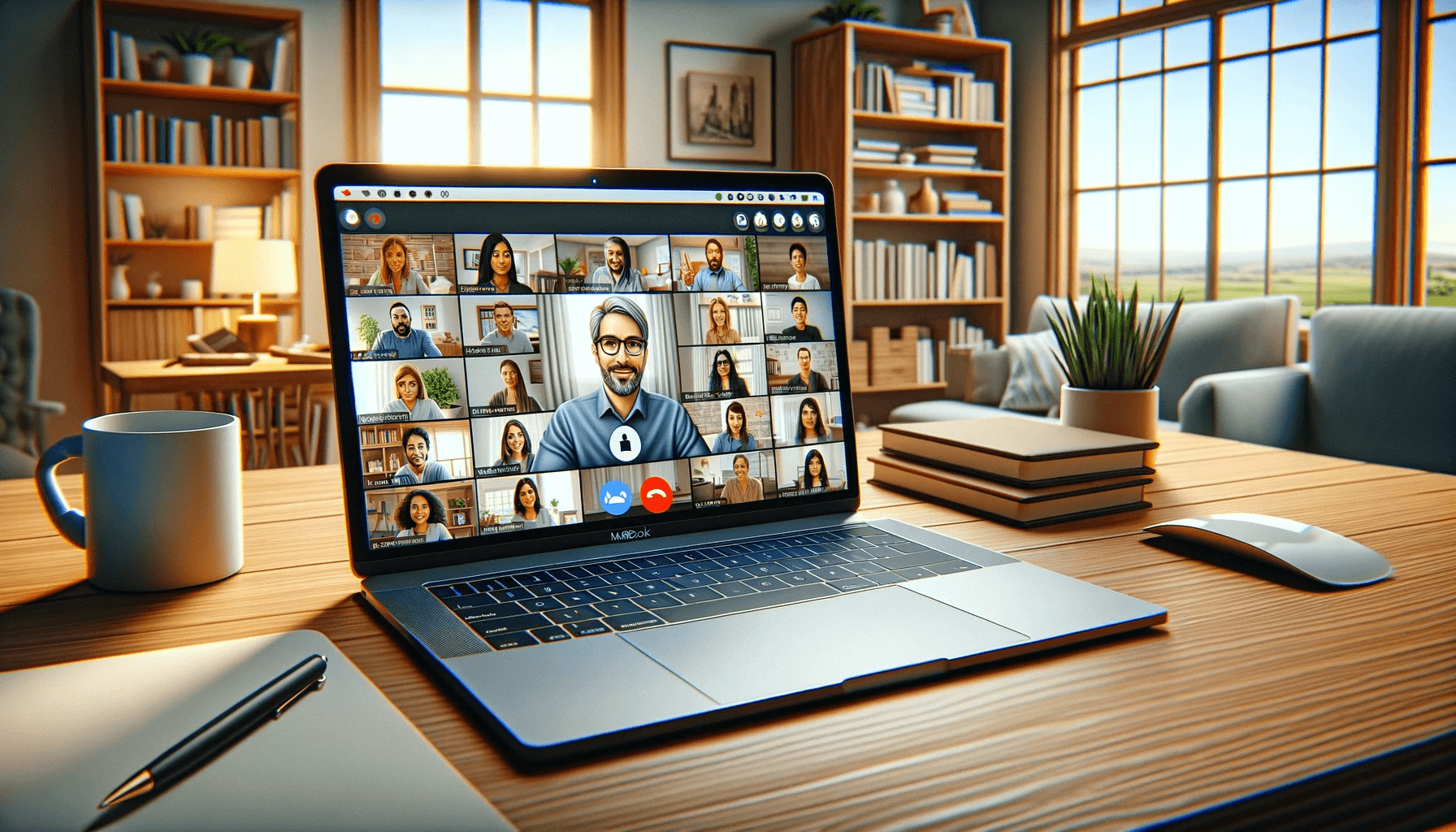 ativar a câmera do MacBook Air