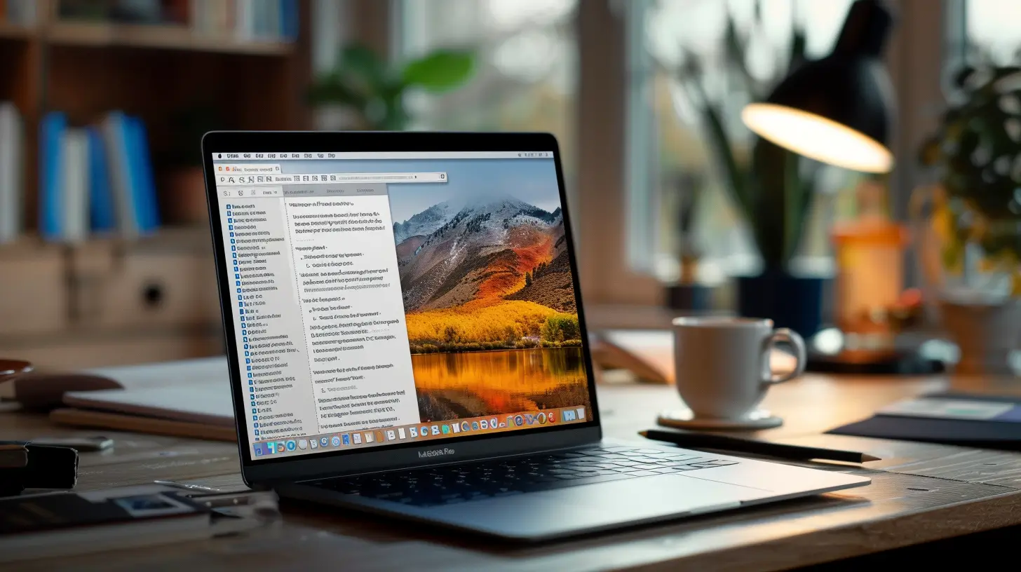 Colocar ponto de interrogação no macbook