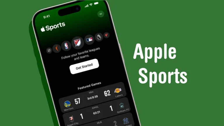 Segui statistiche e risultati in tempo reale con Apple Sports