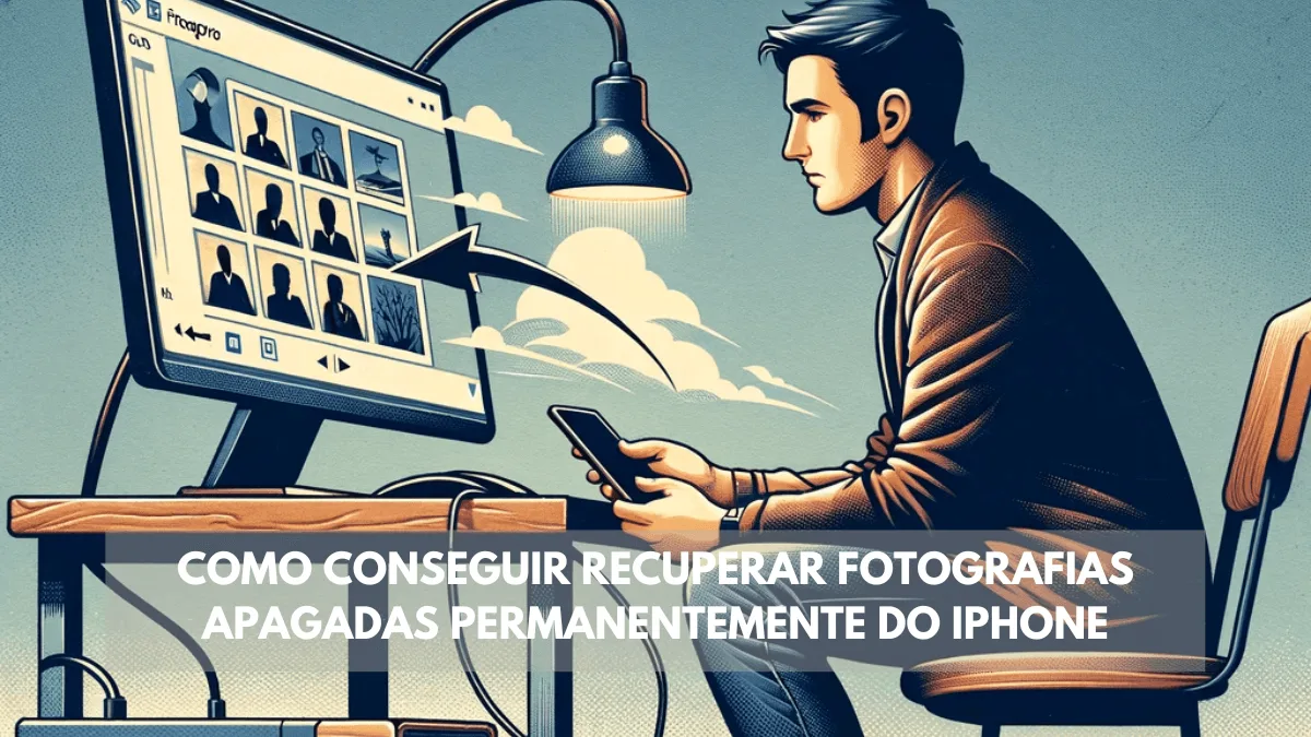 Come conseguir recuperar fotografias apagadas permanentemente do iPhone 1