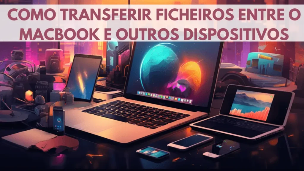Como Transferir Ficheiros Entre o MacBook e Outros Dispositivos 2 Transferir Ficheiros