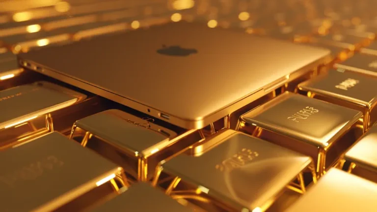 Il Brillio Inconfondibile del MacBook Dorato: Lusso, Tecnologia e Sostenibilità