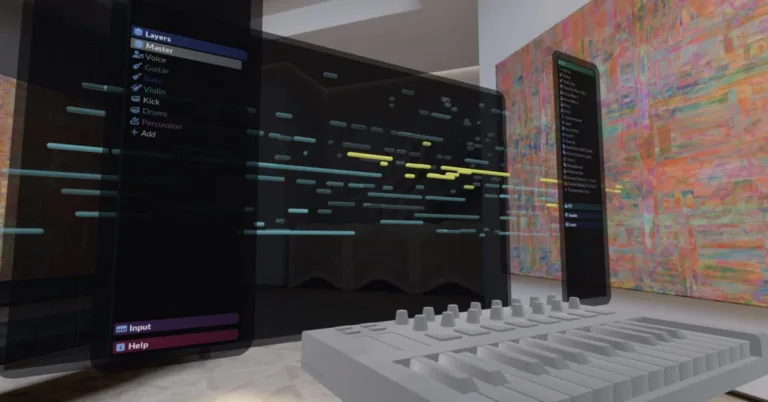 Scopri RipX DAW di Hit'n'Mix per Apple Vision Pro: Ridefinendo i Limiti dello Studio Tradizionale