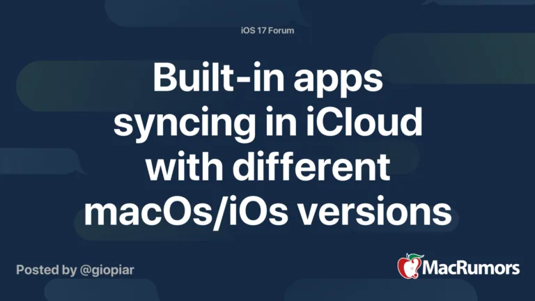 Synchronisation iCloud dans différentes versions de macOS et iOS : expériences et conseils