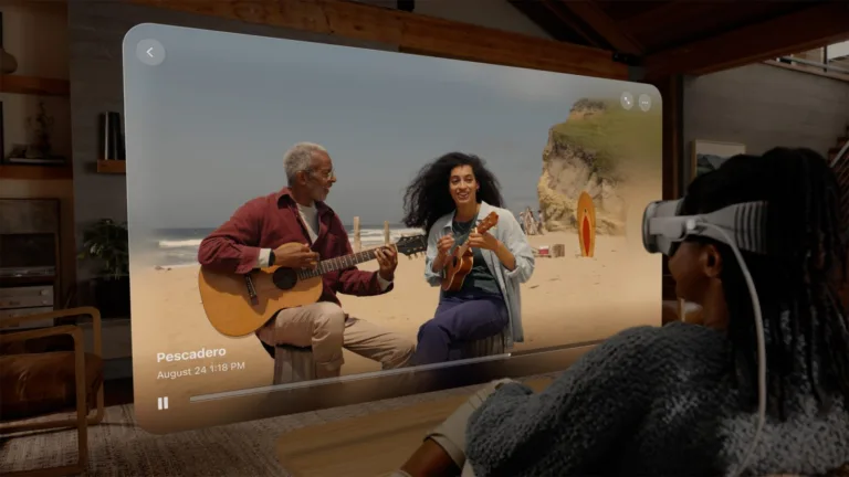 Experiencia de Vision Pro en Tienda de Apple ahora incluye videos espaciales