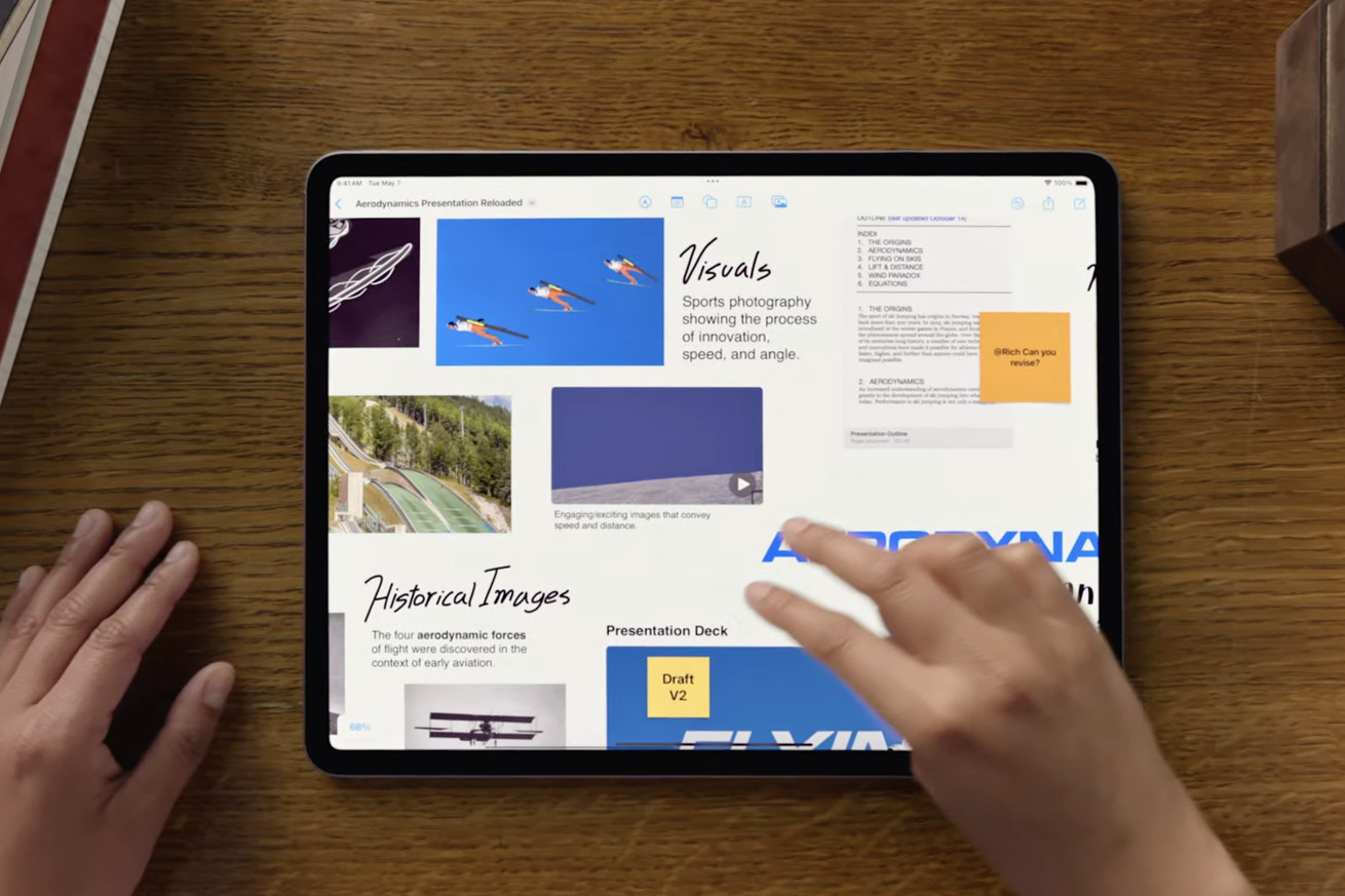 Apple Lança Novo iPad Pro e Air 2024 18 A palavra-chave adequada para esta notícia é "iPad Pro e Air".
