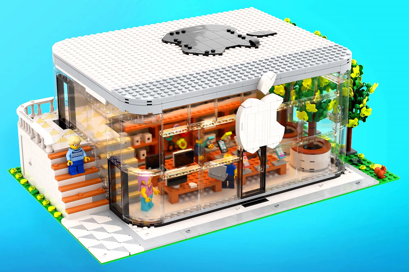 Obrigado pela informação. A palavra-chave que melhor se adapta à notícia é "Loja Apple de Lego".