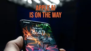 A palavra-chave que melhor se adapta à notícia é "Inteligência Artificial na Apple".
