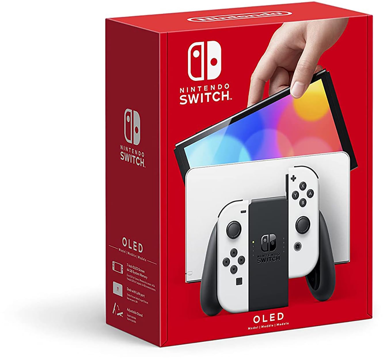 Nintendo Switch OLED Console / Preto / Grau A