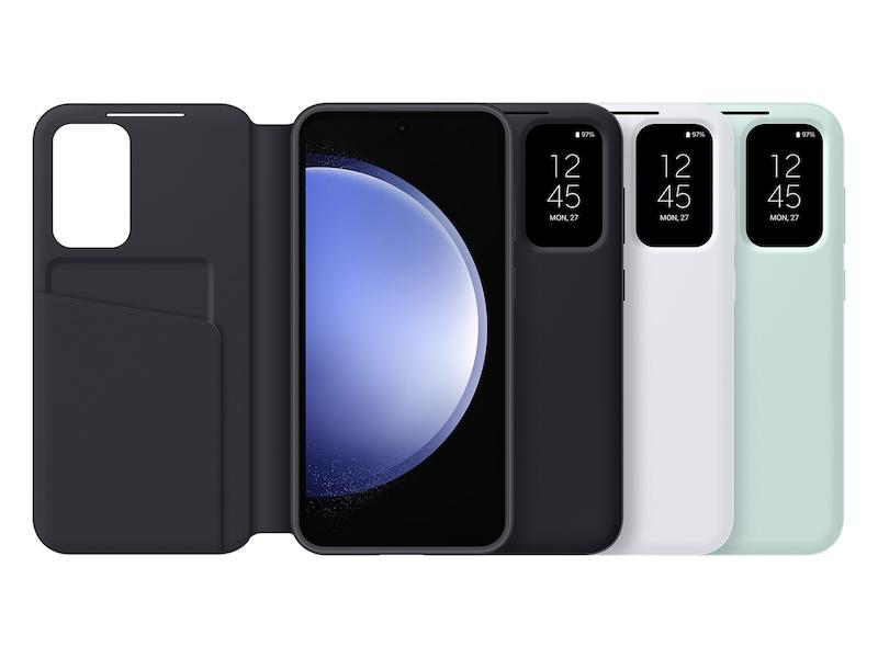 Samsung Galaxy S23 FE – Capa Carteira Smart View – Preto / Grade Premium