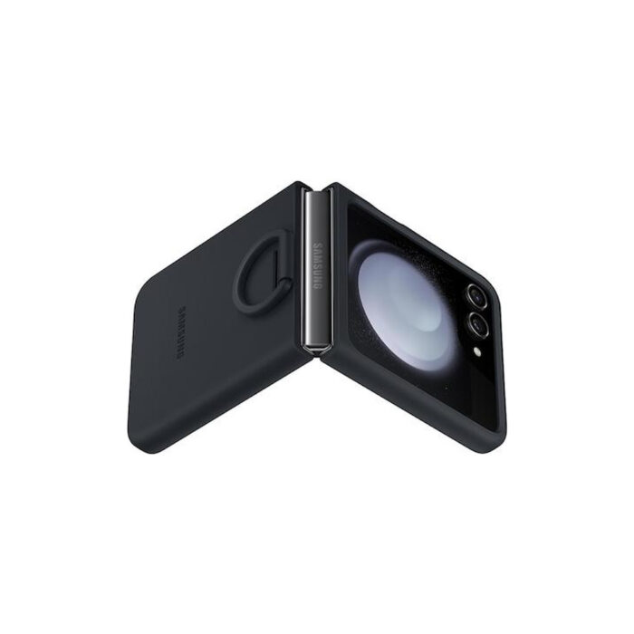 Samsung Galaxy Z Flip5 – Capa de Silicone com Anel – Índigo recondicionado Grau Premium