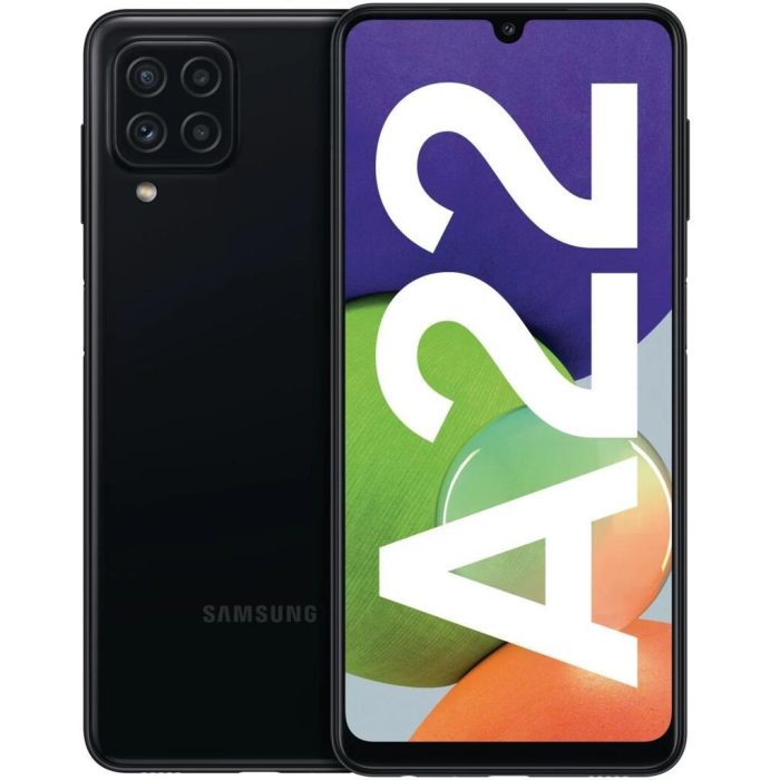 Samsung Galaxy A22 64GB A225F DS Preto recondicionado Grau C