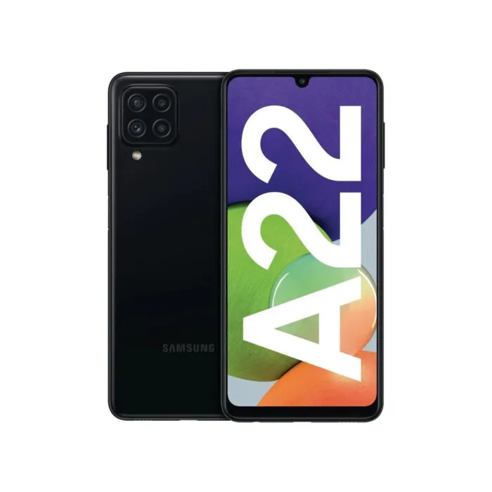 Samsung Galaxy A22 64GB A225F DS Preto recondicionado Grau C