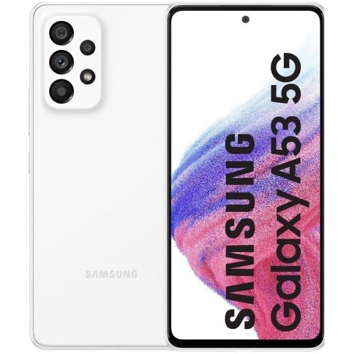 Samsung Galaxy A53 5G 128GB A536B DS Branco recondicionado Grau B