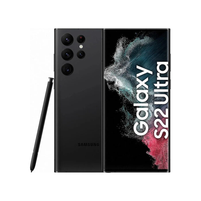 Samsung Galaxy S22 Ultra 5G 128GB S908B DS Preto recondicionado Grau C