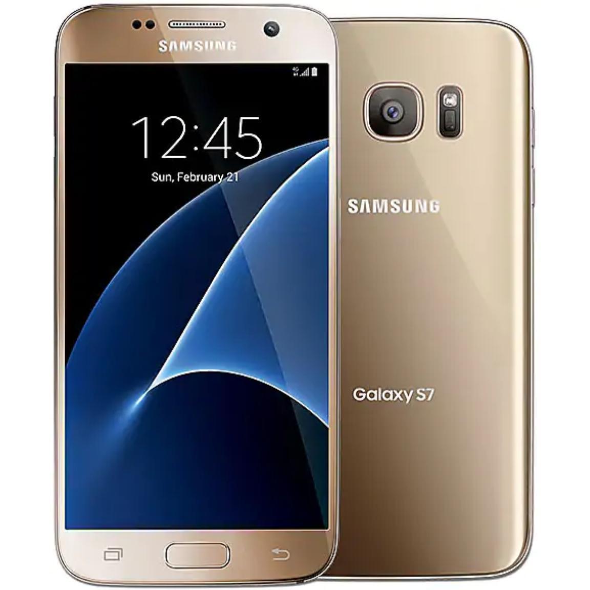 Samsung Galaxy S7 32GB G930F / Dourado / Grau AB