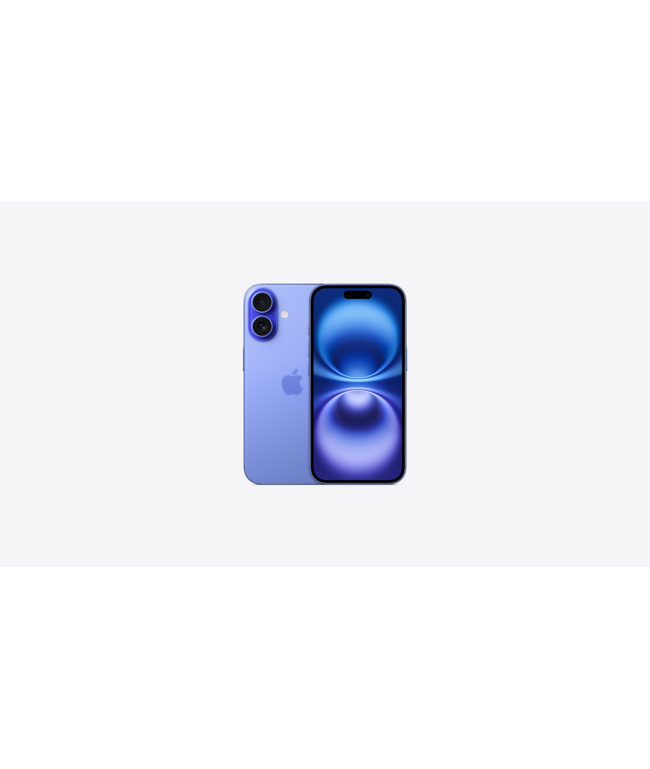 Apple iPhone 16 128GB 128GB Azul recondicionado Grau A, Grau Premium