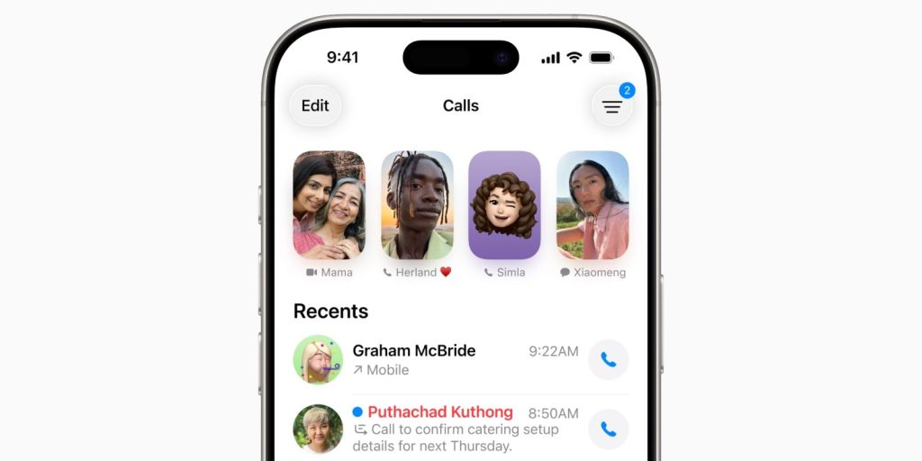Filtragem de Chamadas iOS | iOutlet 2 Apple transforma a filtragem de chamadas no iOS 26