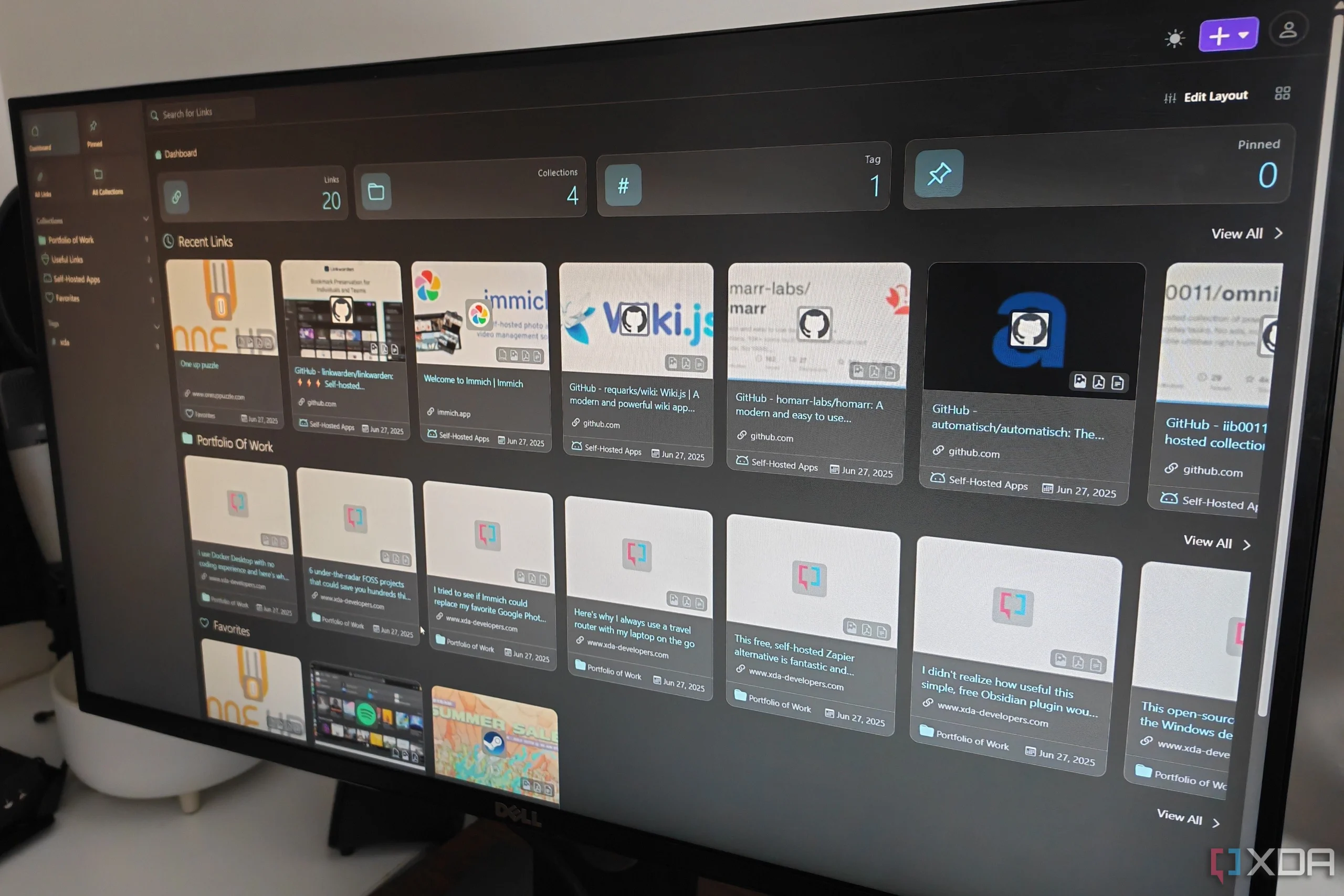 Descubra o Novo Aplicativo de Bookmarking Auto-Hospedado