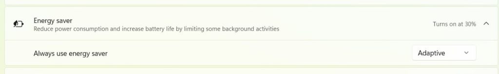 Modo adaptativo de bateria no Windows 11 | iOutlet 2 Windows 11 testa modo adaptativo de bateria para portáteis