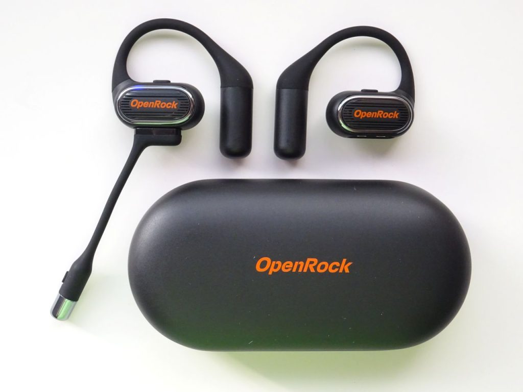 Auriculares abertos para transcrição | iOutlet 2 Auriculares OpenRock Link 20: Ideais para chamadas, limitados na música