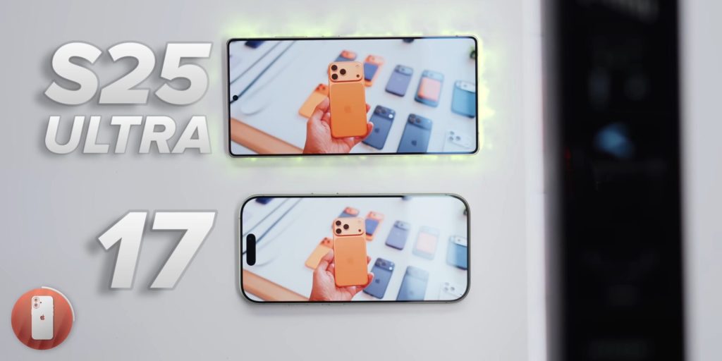 Galaxy S25 Ultra reflexos tela | iOutlet 2 Galaxy S25 Ultra e iPhone 17: A Batalha dos Reflexos na Tela