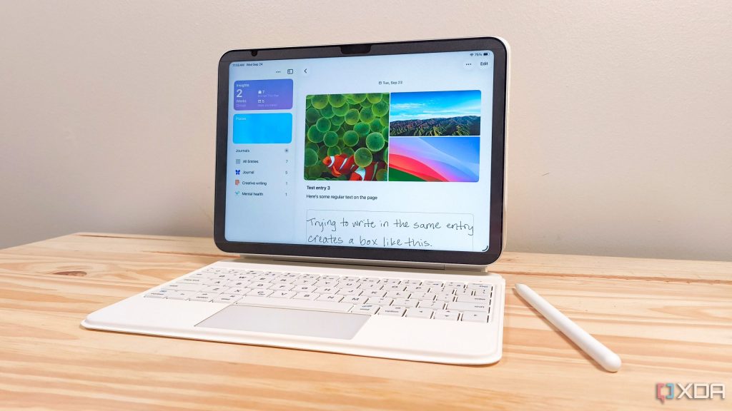 Melhor app de journaling iPad | iOutlet 2 Descubra a melhor app de journaling para iPadOS 26