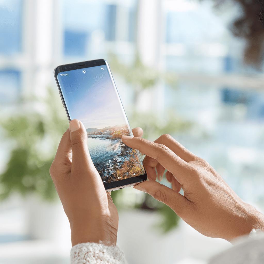 Como fazer captura de ecra no Samsung S8 passo a passo? 1