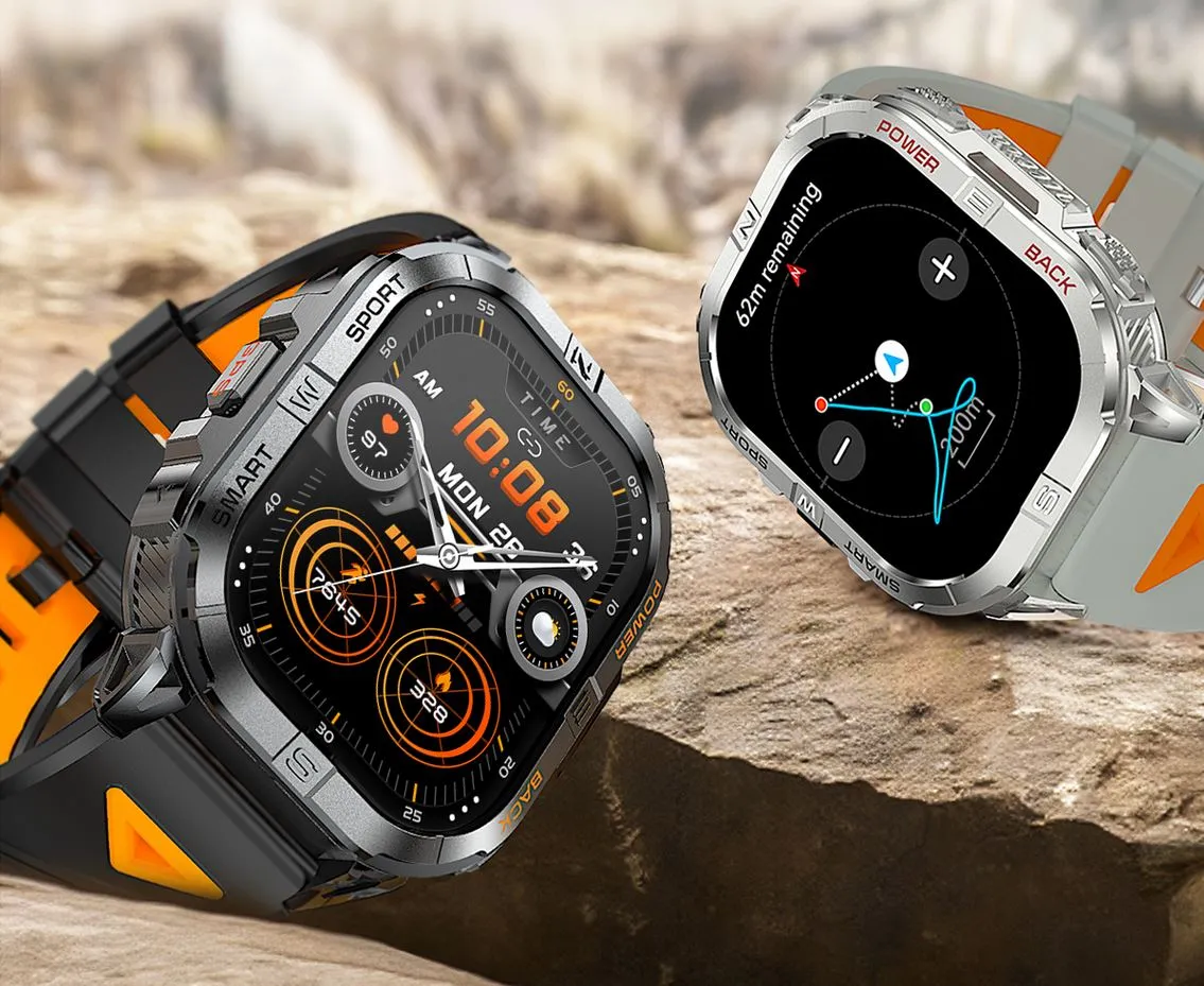 Scopri o smartwatch Rogbid Apex K: robustez e tecnologia