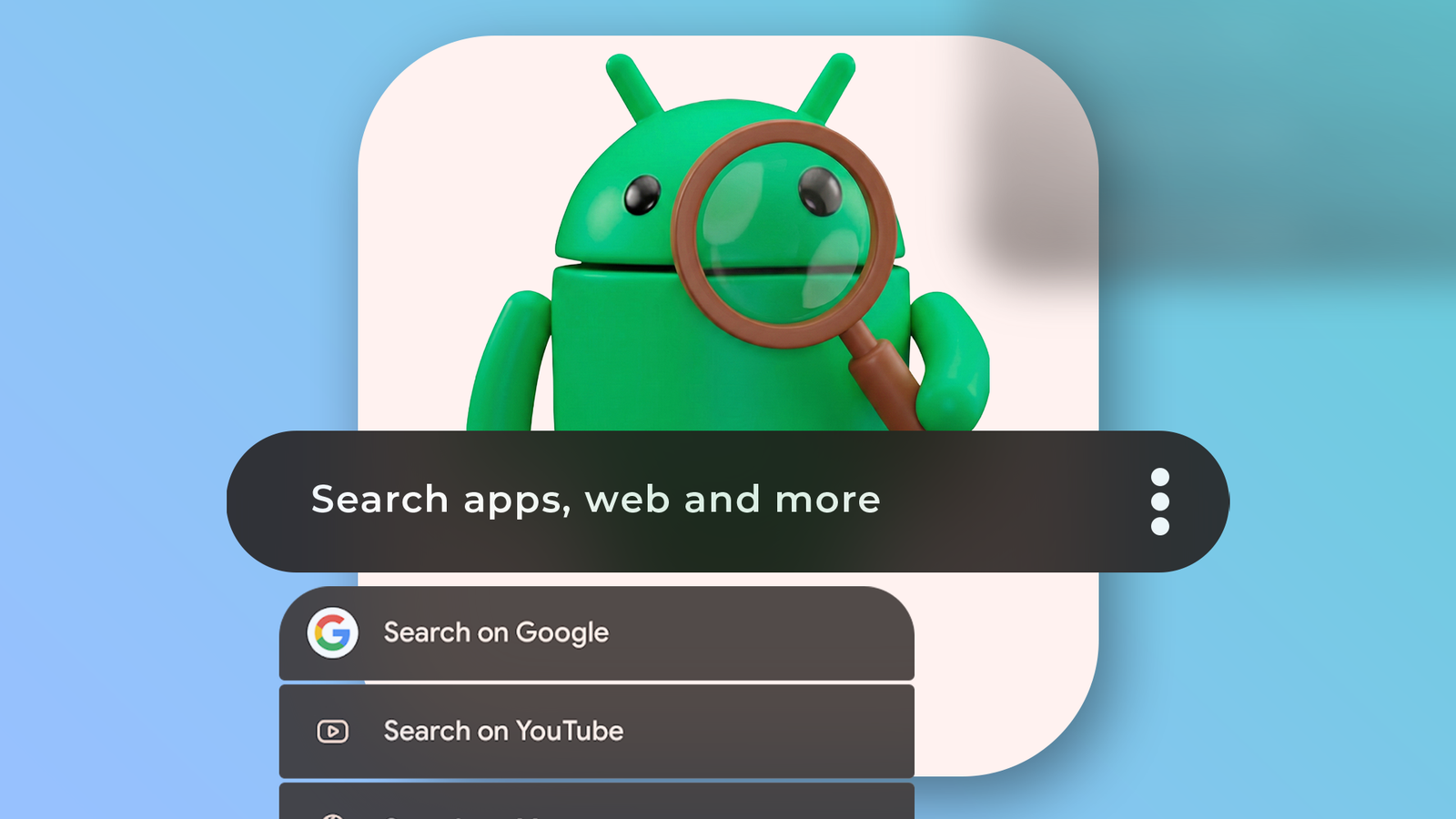 Pixel Search traz app de pesquisa universal para Android