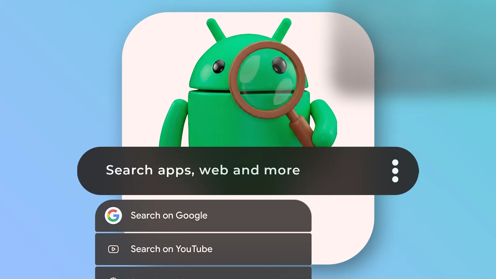 Pixel Search traz app de ricerca universal para Android