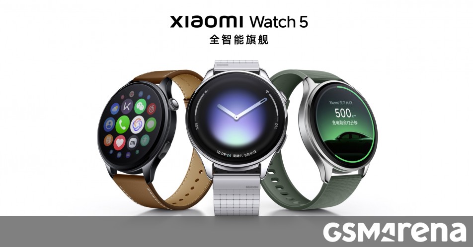 Xiaomi Watch 5 eSIM: ecrã AMOLED e autonomia até 6 dias