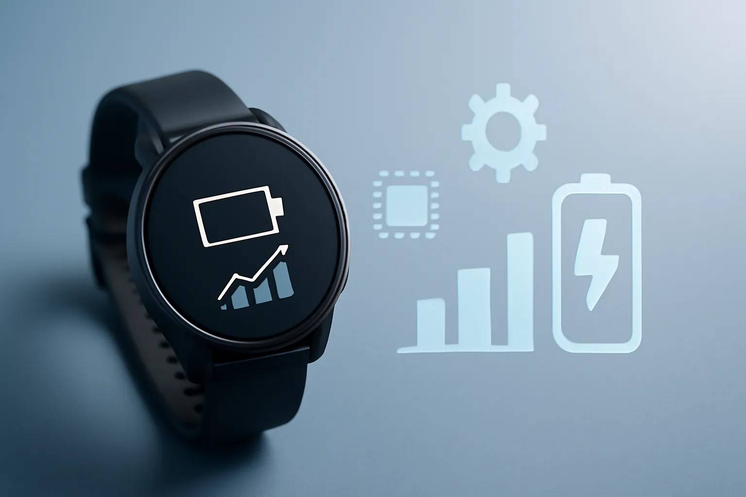 Atualização smartwatch Garmin bateria: consumo por apps e autonomia