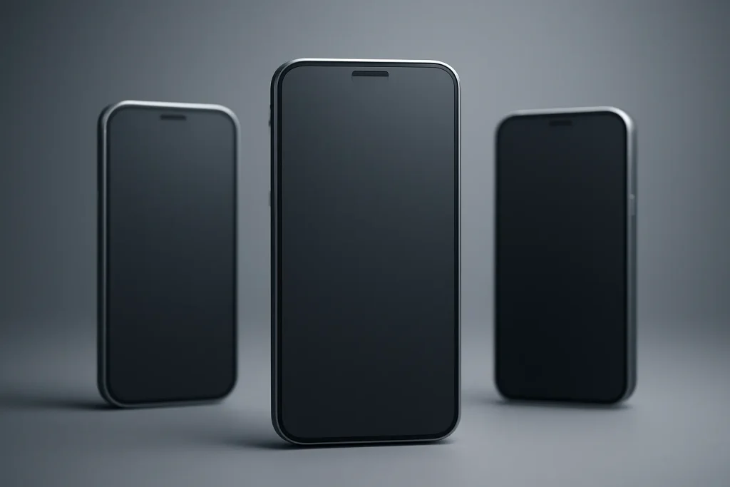 Silhuetas de três modelos da série S26, com referência ao rumor do Samsung Galaxy S26 Edge Pro.