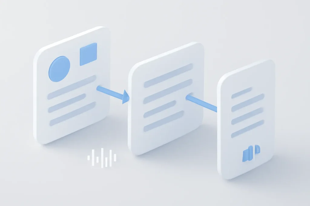Diagrama abstrato do modo de leitura Android a extrair texto do ecrã e a ativar leitura em voz alta.