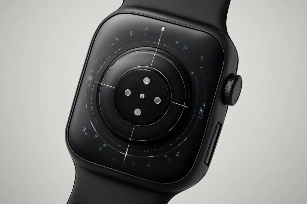 Métricas simbólicas de teste e assimetria no Samsung Galaxy Watch8 Running Coach.